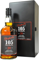 Виски Гленфарклас "105" 20 лет, 0,7,  в подарочной коробкетубе