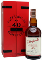 Виски "Гленфарклас" 40 лет, 700 мл, в деревянной коробке