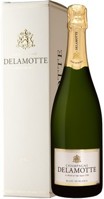Шампанское Деламотт, Брют Блан де Блан, 0,75, в подарочной коробке