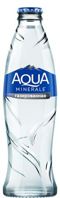Вода Аква Минерале природная, минеральная с  газом, 250 мл, стекло. Цена за упаковку 12 бут.