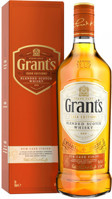Виски "Грантс" Ром Каск Финиш, 700 мл в подарочной коробке
