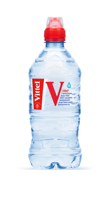Вода Виттель (Vittel), минеральная негазированная гидрокарбонатно-сульфатная магниево-кальциевая, ПЭТ,  Со Спортивной крышкой, 750 мл. Цена за упаковку 6 бут.
