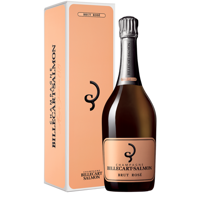 Шампанское Билькар-Сальмон, Брют Розе 0,75 в подарочной коробке