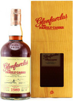 Виски Гленфарклас 1989 год Фэмили Кэскс (51,4%), 700 мл, в деревянной коробке