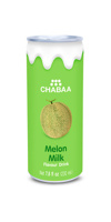 Напиток CHABAA Дыня с молоком, 230 мл в алюминиевой банке. Цена за упаковку 24 банки.