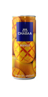 Напиток CHABAA из сока Манго с мякотью, 230 мл в алюминиевой банке. Цена за упаковку 24 банки.