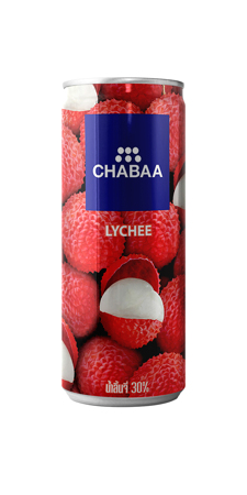 Напиток CHABAA с соком Личи, 230 мл в алюминиевой банке. Цена за упаковку 24 банки.