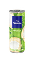 Напиток CHABAA из Кокоса с мякотью, 230 мл в алюминиевой банке. Цена за упаковку 24 банки.