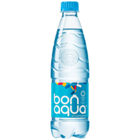 Вода Бонаква без газа, ПЭТ бутылка, 0,5. Цена за упаковку 24 бут.