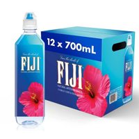 Вода "Фиджи" (FIJI) негазированная, артезианская, в ПЭТ бутылке со СПОРТ крышкой, 700 мл. Цена за упаковку 12 бут.
