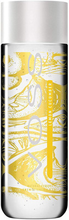 Вода ВОСС (VOSS) с ароматом лимона и огурцов, С Газом, в ПЭТ бутылке, 330 мл. Цена за упаковку 12 бутылок.