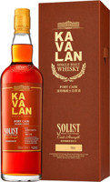 Виски Кавалан, "Солист" Порт Каск (58,6%), 700 мл, в подарочной коробке
