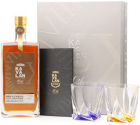 Виски "Кавалан" Бордо Марго Вайн Каск (57,8%), 1000 мл, в подарочной коробке с 2-мя бокалами