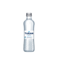 Вода Минеральная "Туран", 250 мл, Без Газа, в стеклянной бутылке. Цена за упаковку 24 бут.