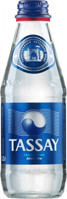 Вода "Тассай" Газированная, 250 мл, в стеклянной бутылке. Цена за упаковку 12 бут.