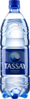 Вода "Тассай" С Газом, 1000 мл, в ПЭТ бутылке. Цена за упаковку 6 бут.