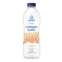 Напиток «QWELL REFRESH COLLAGEN WATER» со вкусом персика, 500 мл в ПЭТ бутылке. Цена за упаковку 12 бут.