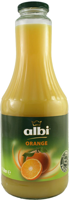 Сок "ALBI" Апельсин 100%, 1000 мл, в стеклянной бутылке. Цена за упаковку 6 бут
