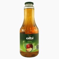 Сок "ALBI" Яблоко 100%, 1000 мл, в стеклянной бутылке. Цена за упаковку 6 бут