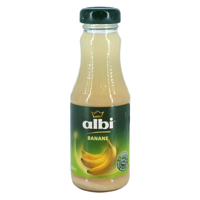 Сок "ALBI" Банановый 35%, 200 мл, в стеклянной бутылке. Цена за упаковку 12 бут