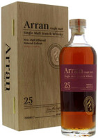 Виски Арран 25 лет, 700 мл, в подарочной коробке