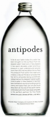 Вода Антипоудз (Antipodes) негазированная в стекле, 0,5 л. Цена за упаковку 24 бутылки.